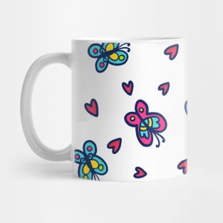 Butterfly - Doodle Mug